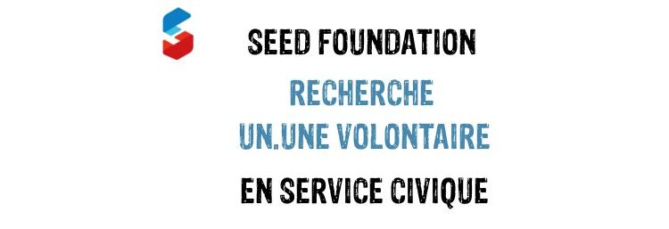 SEED cherche un.e volontaire en Service Civique