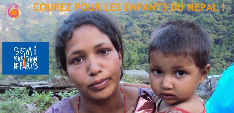Semi-marathon de Paris 2016 : Courez pour les enfants du Népal !