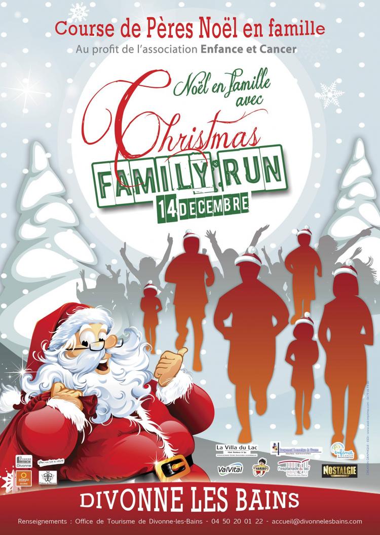 Mon passage de relais dans la course contre le cancer au Christmas Family Run