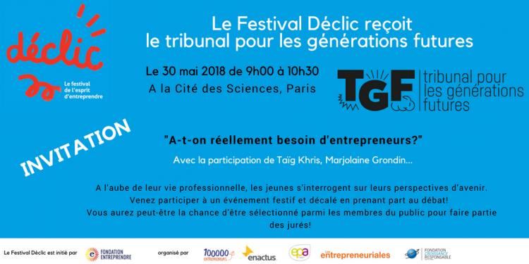 Le Tribunal pour les Générations Futures vous attend le 30 Mai !