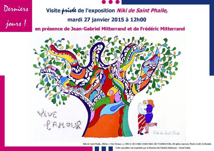 Visite privée de l'exposition Niki de Saint Phalle au Grand Palais
