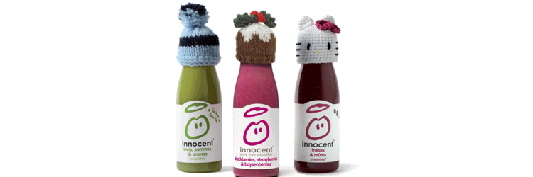 C'est reparti pour les petits bonnets des smoothies Innocent !