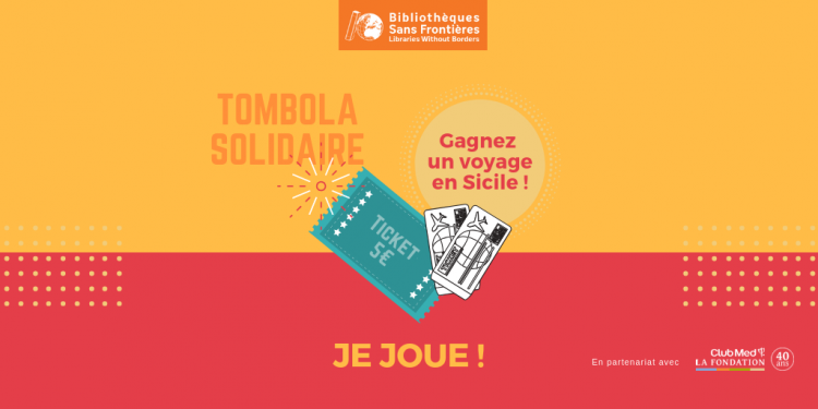 TOMBOLA SOLIDAIRE : JOUEZ ET GAGNEZ UN VOYAGE EN SICILE !