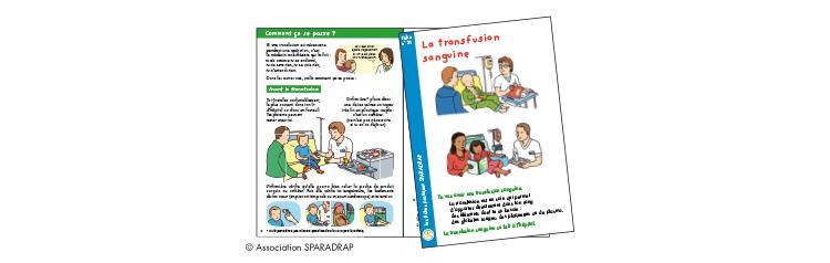 Une fiche illustrée sur la transfusion sanguine