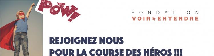 Vous aimez courir ? Engagez-vous dans la Course des Héros à nos côtés !!