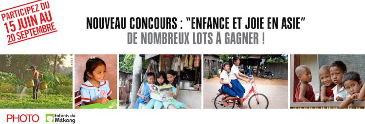 Concours Photo Enfants du Mékong - Enfance et Joie en Asie