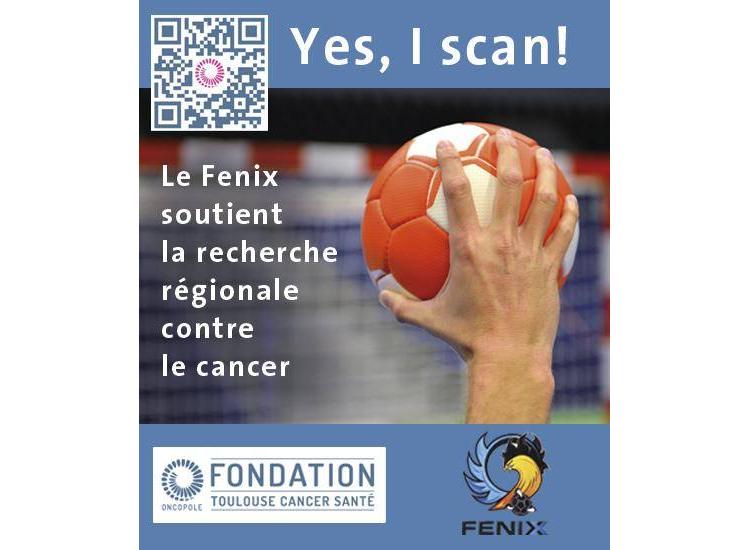 Les sportifs toulousains supporters de la lutte contre le cancer : Yes I scan!