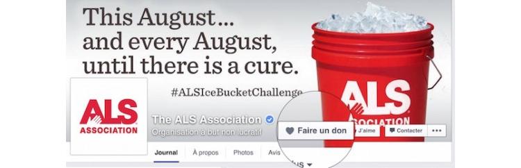 La fonction « Faire un don » généralisée sur Facebook
