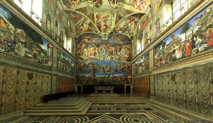 Les fresques de la Chapelle Sixtine privatisées pour les sans-abris