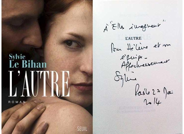 Dédicace du livre "L’Autre", sur les violences conjugales, à Elle’s IMAGINE'nt
