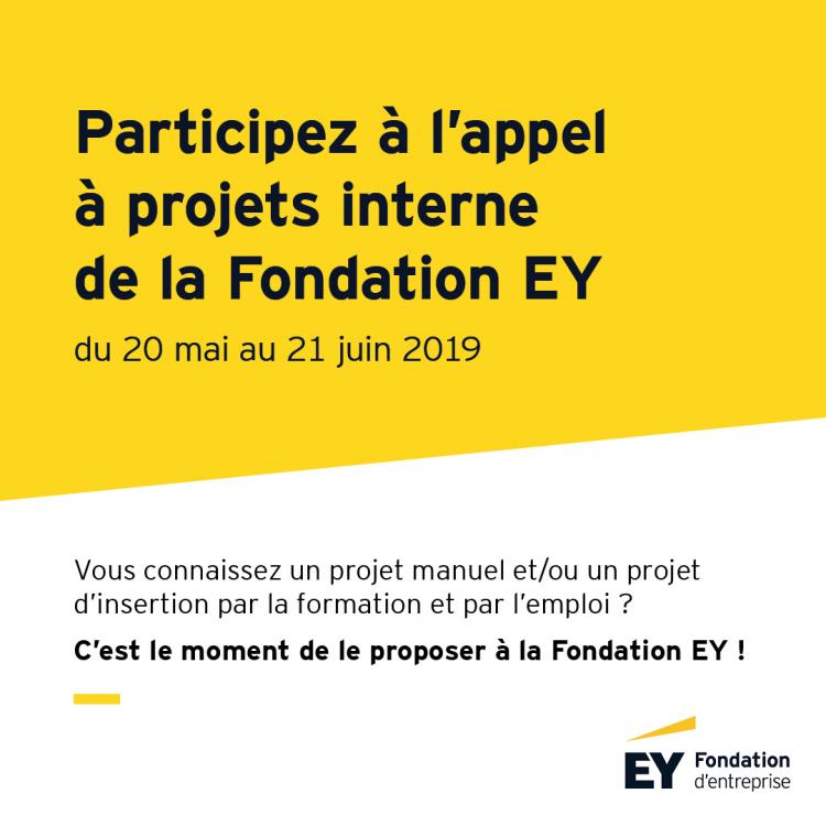 La Fondation EY lance son nouvel appel à projets interne 2019