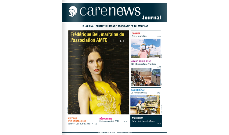 l'AMFE à la Une de Carenews