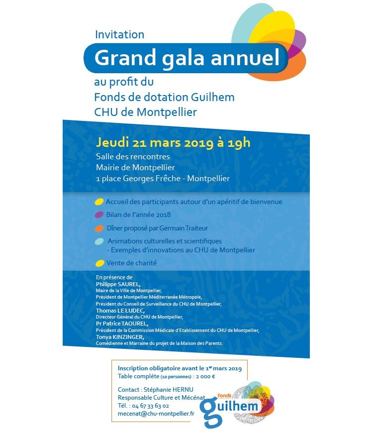 Rejoignez nos mécènes et inscrivez-vous à notre Grand Gala !