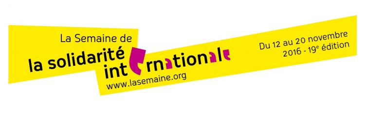 SEMAINE DE LA SOLIDARITE INTERNATIONALE - Journée de lancement