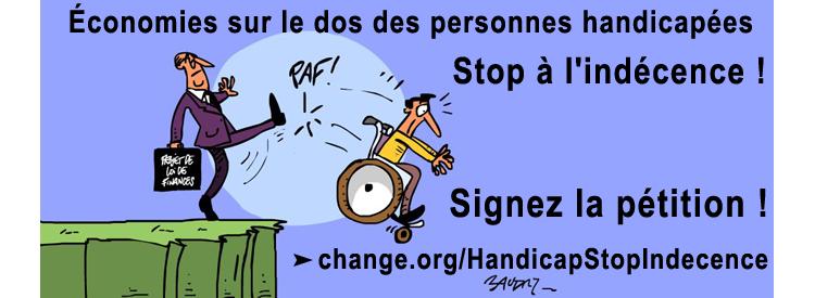 Main basse du gouvernement sur les ressources des personnes handicapées