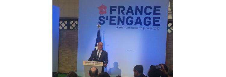 François Hollande annonce la création d’une fondation « La France s’engage »
