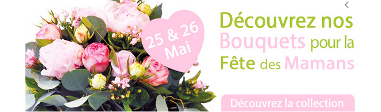 Fête des mères : offrez des fleurs & faites un don !