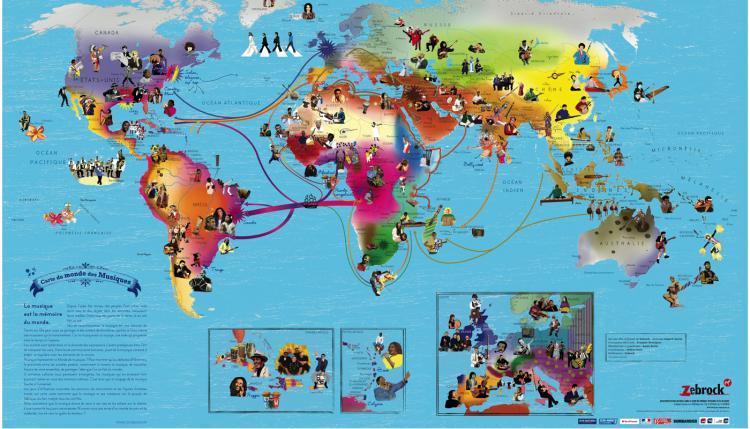 Votez pour la La Carte du Monde des Musiques interactive