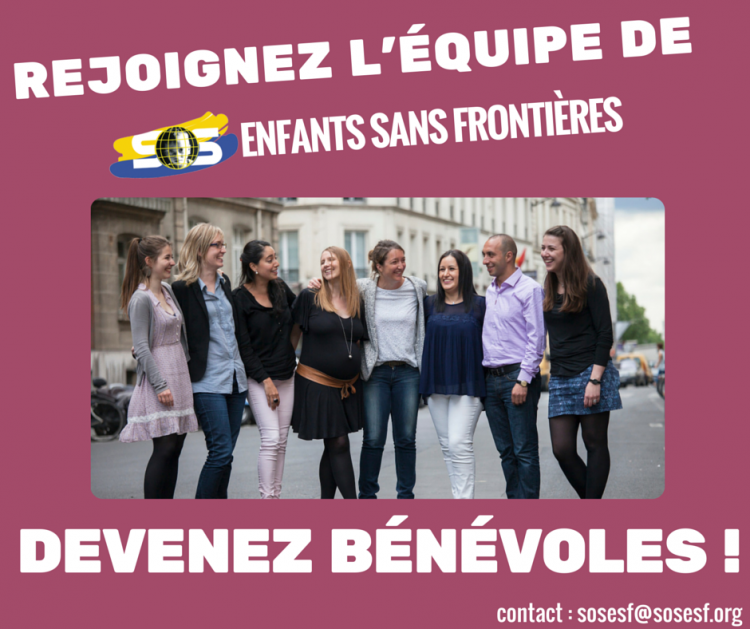 APPEL À BÉNÉVOLAT