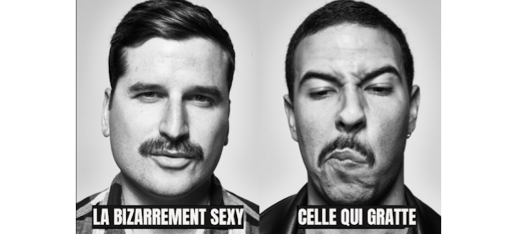 Movember : « Peu importe votre moustache, elle sauve des vies ». Crédit photo : Movember France.
