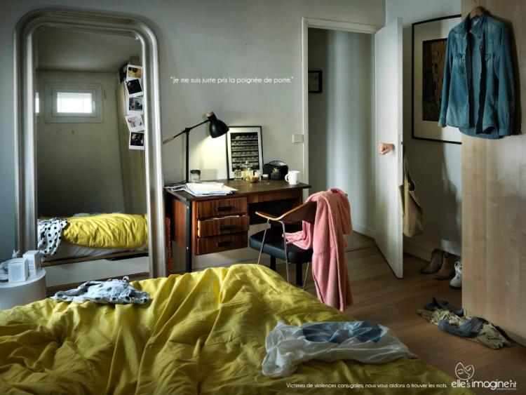 Publicis Dialog + Elle's Imagine'nt = campagne dénonçant la violence conjugale