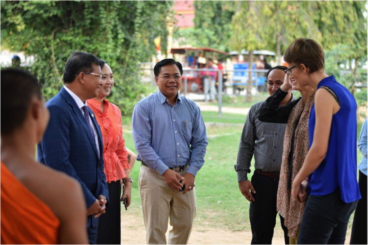 Visite du ministre cambodgien de l'éducation