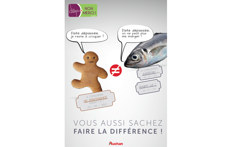 Le gaspi, non merci » c’est chez Auchan
