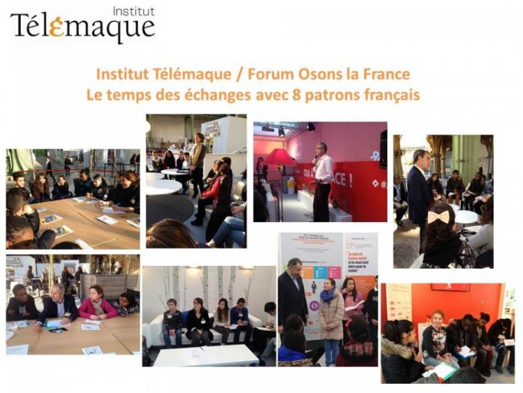 Forum Osons la France : les filleuls ont osé !