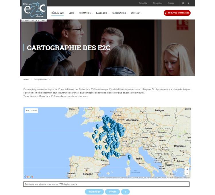Révolution digitale, accessibilité, attractivité pour le Réseau E2C France