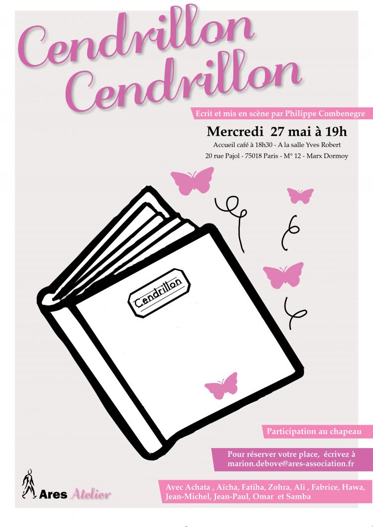 Invitation à la pièce de théâtre d'Ares Atelier !