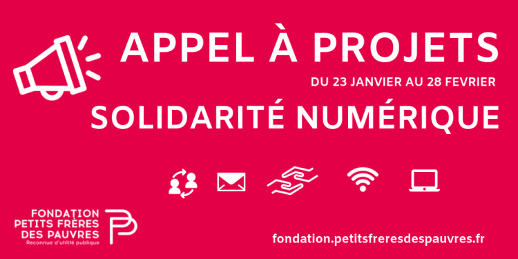 La Fondation des Petits Frères des Pauvres lance son 2ème Appel à projets