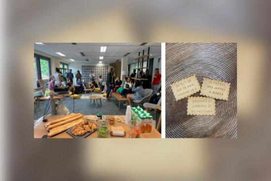 Petit déjeuner de rencontre avec l'association au sein des bureaux de maeva