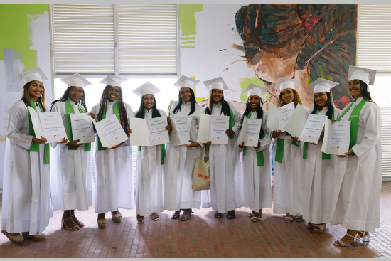 dix jeunes mères ont reçu leur diplôme