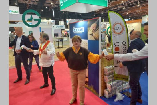 Chaîne du don au Sommet de l'élevage 