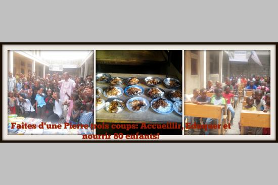 A nos côtés pour: accueillir, éduquer, et nourrir 80 enfants du Congo RDC ! 
