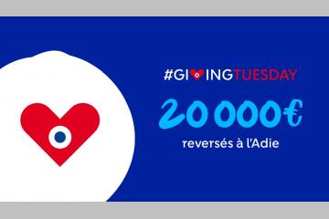 FDJ soutient le #GivingTuesday et remet 20 000 euros à l’Adie pour son fonds de soutien aux micro-entrepreneurs