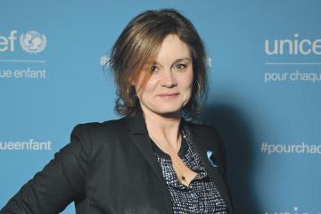 Ann Avril, nouvelle directrice générale d'UNICEF France. Source : UNICEF/Zumstein.