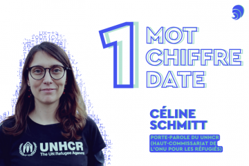 3 questions à Céline Schmitt, porte-parole de l'UNHCR. 