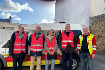 Les bénévoles de la délégation du Morbihan lancent une nouvelle maraude sociale à Vannes