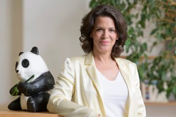Alexandra Palt, nouvelle présidente de WWF France. Crédit : WWF France.