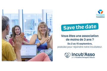 Le 4e appel à candidatures d'IncubAsso aura lieu dès le 2 septembre 2024