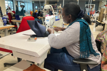 H.A.W.A au féminin est l'une des presque 600 structures de l'économie sociale et solidaire ayant remporté un marché des Jeux olympiques et paralympiques. Crédit : Théo Nepipvoda. 