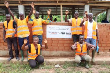 Projet communautaire en Côte d'Ivoire soutenu par la Fondation SOMFY