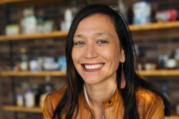 Jacinthe Brillet, directrice générale des Prés Rient Bio. Crédit photo DR.
