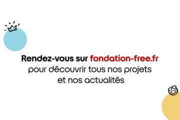 La Fondation Free lance son nouveau site internet. Photo : capture d'écran.