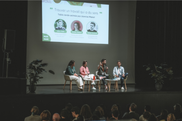 Une table ronde organisée lors du forum Séisme, en 2023. Crédits : Séisme.