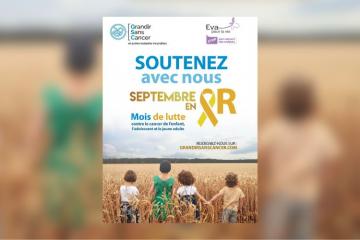 septembre en or lutte contre les cancers de l'enfant - Association Eva pour la vie