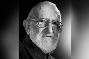 L'abbé Pierre en 1999. Crédit : STUDIO HARCOURT PARIS.