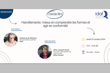 Webinaire RH - Harcèlements