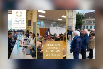Réunion de l’académie de Reims à Troyes